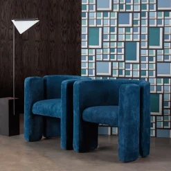 Wallcoverings<Kelly Wearstler rarity wallpaper PACIFICNOIR