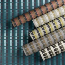 Wallcoverings<Kelly Wearstler refrakt FOSSIL