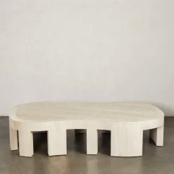 Coffee Tables<Kelly Wearstler rhodes coffee table VENEERBLEACHEDOAK