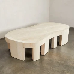Coffee Tables<Kelly Wearstler rhodes coffee table VENEERBLEACHEDOAK