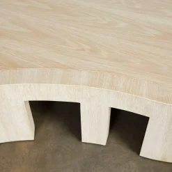 Coffee Tables<Kelly Wearstler rhodes coffee table VENEERBLEACHEDOAK