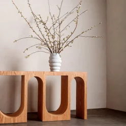 Consoles & Storage<Kelly Wearstler roxbury long console NATURALOAK