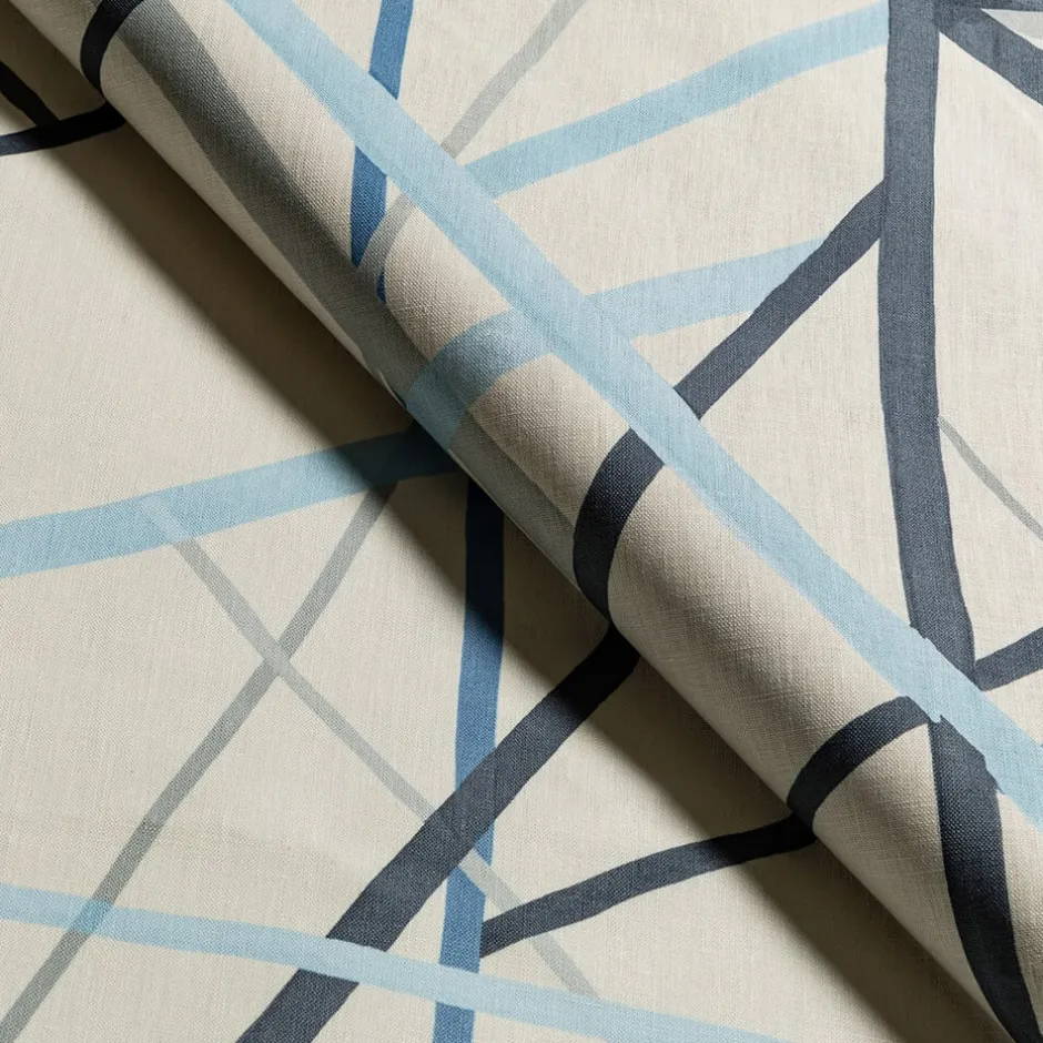 Fabrics<Kelly Wearstler simpatico fabric SKY