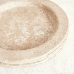 Platters & Trays<Kelly Wearstler stacked platter TRAVERTINE