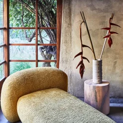 Entertaining|Vases<Kelly Wearstler stacked vase TRAVERTINE