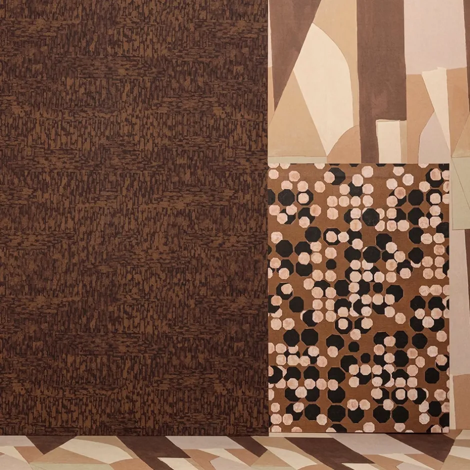 Wallcoverings<Kelly Wearstler stigma wallpaper TOBACCO