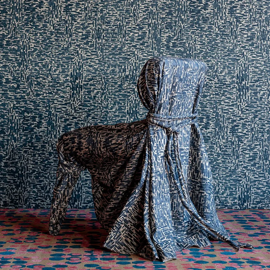 Wallcoverings<Kelly Wearstler stigma wallpaper INKY