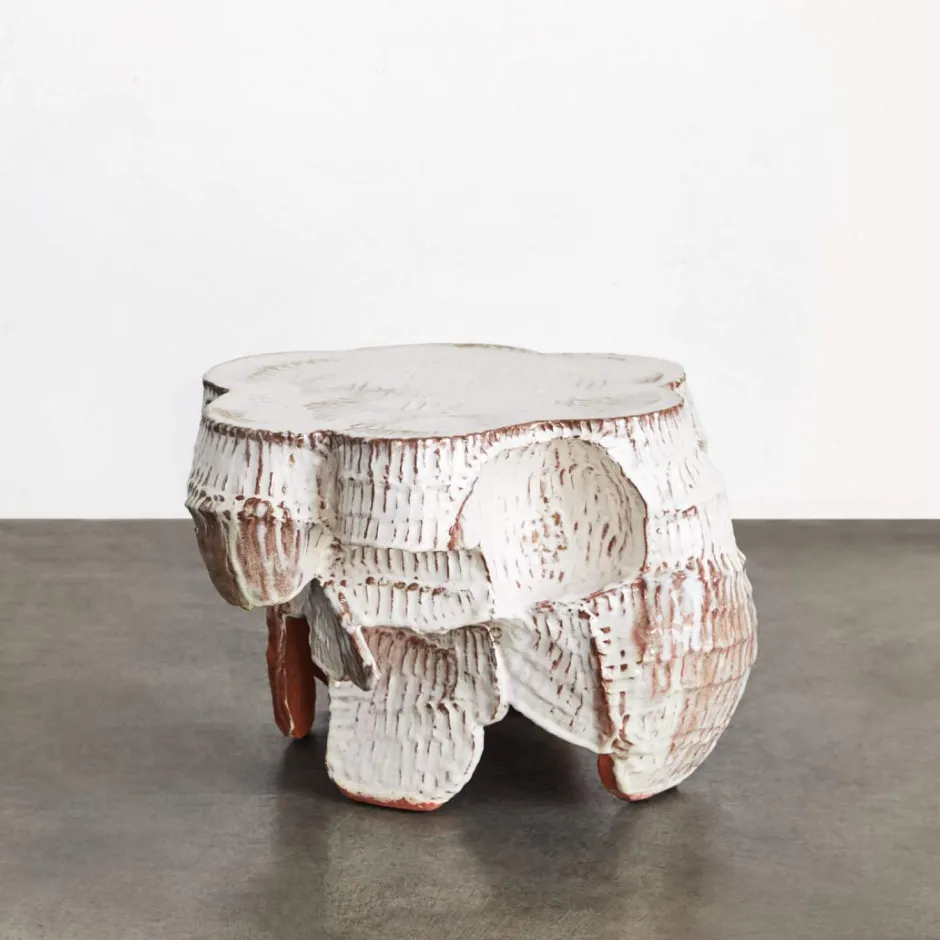 Side Tables<Kelly Wearstler terra side table GLAZEDTERRACOTTA