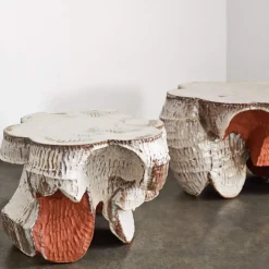 Side Tables<Kelly Wearstler terra side table GLAZEDTERRACOTTA