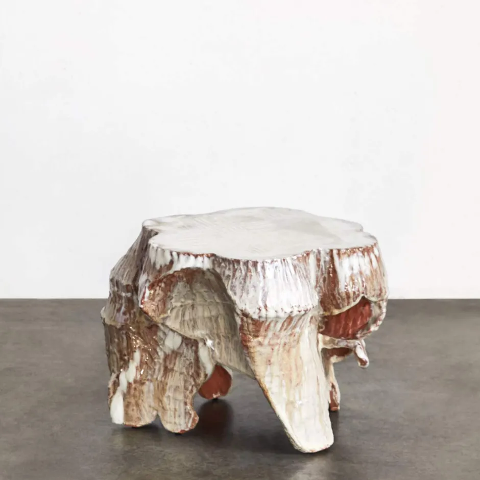 Side Tables<Kelly Wearstler terra side table small GLAZEDTERRACOTTA