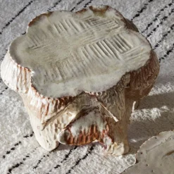 Side Tables<Kelly Wearstler terra side table small GLAZEDTERRACOTTA