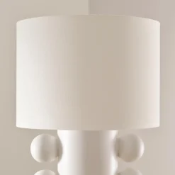 Table<Kelly Wearstler tiglia low table lamp PLASTERWHITE