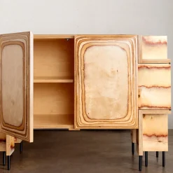Consoles & Storage<Kelly Wearstler trancas credenza BIRCHPLYWOOD