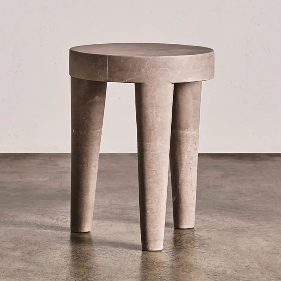 Side Tables<Kelly Wearstler tribute side table LIGHTSMOKE
