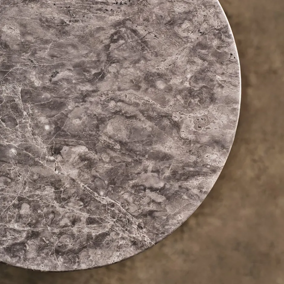 Ottomans & Stools|Side Tables<Kelly Wearstler tribute stool large CLOUDLATTE