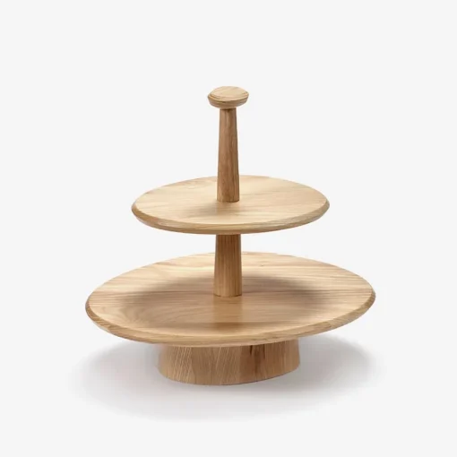 Entertaining|Dune Collection<Kelly Wearstler two tiered stand NATURAL