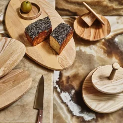 Entertaining|Dune Collection<Kelly Wearstler two tiered stand NATURAL