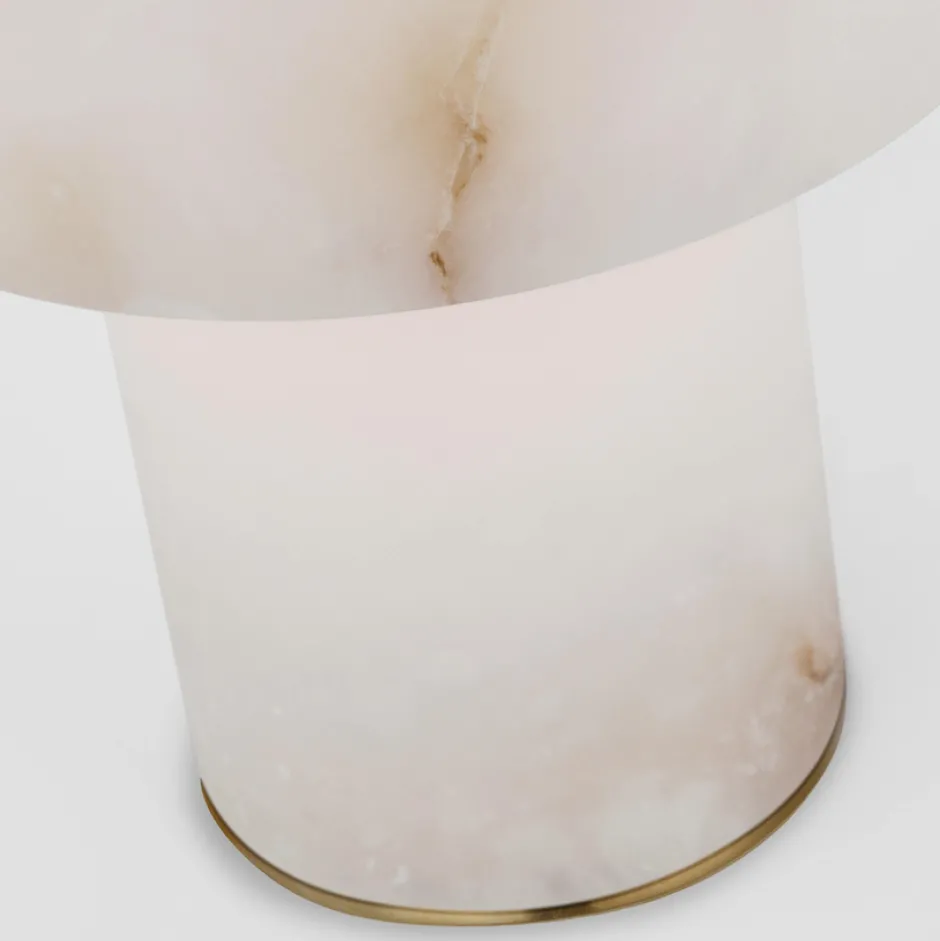 Table|Portables<Kelly Wearstler una rechargeable accent lamp ALABASTER