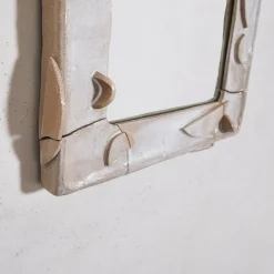 Mirrors<Kelly Wearstler wall mirror FROSTEDFLAX