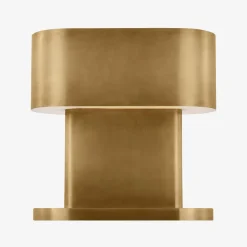 Table<Kelly Wearstler wyllis accent table lamp NATURALBRASS