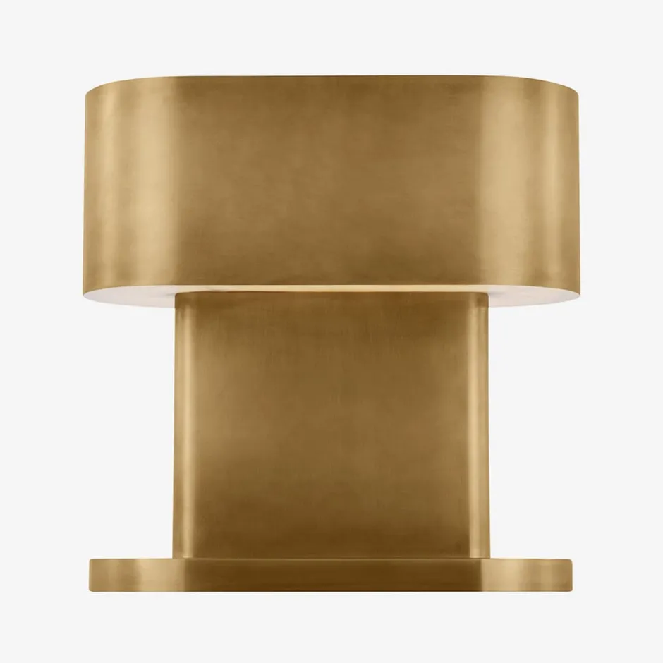 Table<Kelly Wearstler wyllis accent table lamp NATURALBRASS