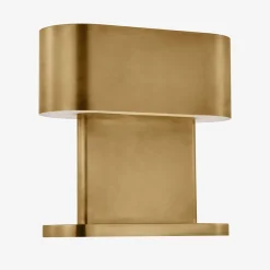 Table<Kelly Wearstler wyllis accent table lamp NATURALBRASS