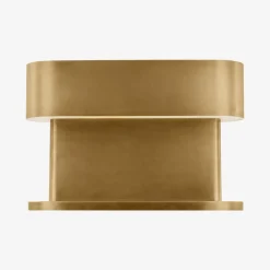 Table<Kelly Wearstler wyllis small table lamp NATURALBRASS