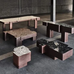 Coffee Tables<Kelly Wearstler xenolith - coffee table i MIDNIGHT