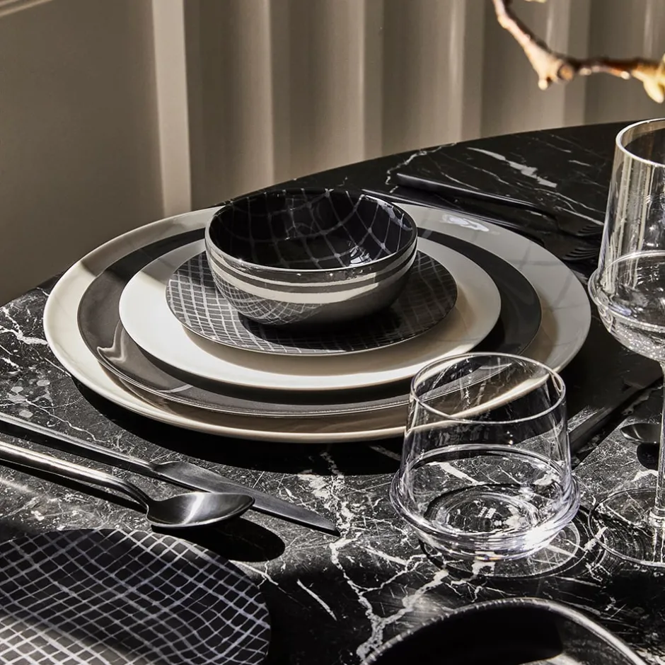 Zuma Collection|Dinnerware<Kelly Wearstler zuma 5" bowl, set of 4 PACIFIC