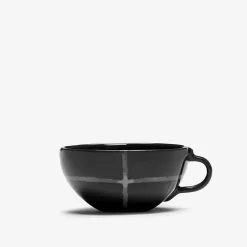 Zuma Collection|Drinkware<Kelly Wearstler zuma coffee cup & saucer, set of 4 PACIFIC