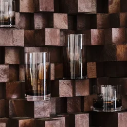 Entertaining|Zuma Collection<Kelly Wearstler zuma long drink, set of 4 STAINEDAMBER