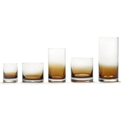 Entertaining|Zuma Collection<Kelly Wearstler zuma long drink, set of 4 STAINEDAMBER
