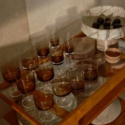 Zuma Collection|Drinkware<Kelly Wearstler zuma red wine glass, set of 4 STAINEDAMBER