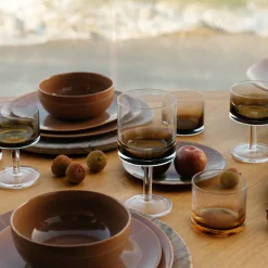 Zuma Collection|Drinkware<Kelly Wearstler zuma red wine glass, set of 4 STAINEDAMBER